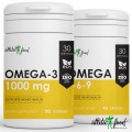 Atletic Food Жирные кислоты набор Omega 3 + Omega 3-6-9 - 90/90 гелевых капсул